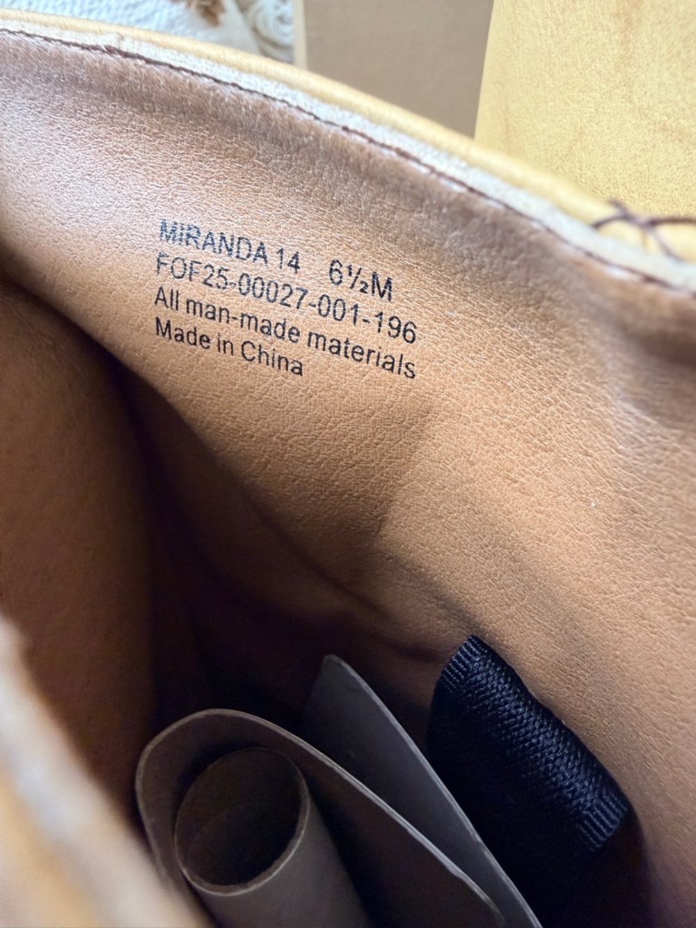 🌼 NWT / IN BOX FRYE & CO. Miranda Boots in BANANA 6.5 - Picture 9 of 16